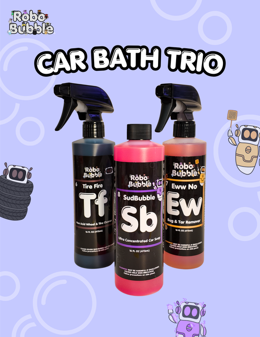 CAR BATH TRIO BUNDLE 🛁🫧