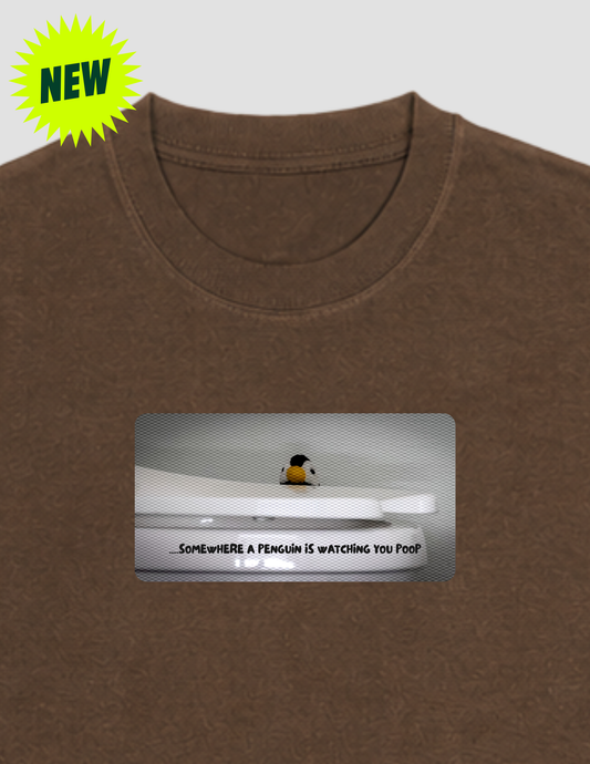 Poo-guin Graphic Tee | PRESALE