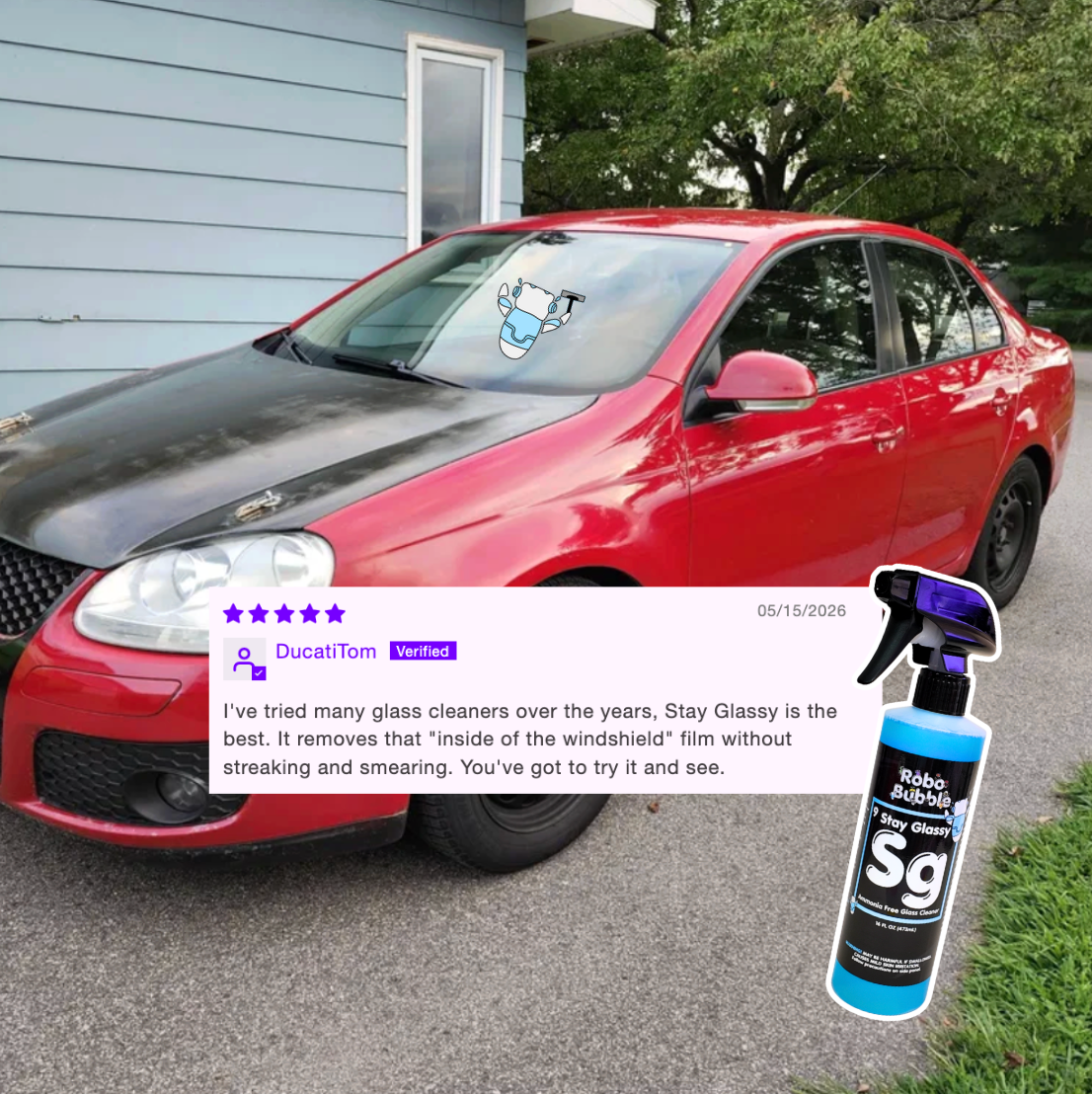 Stay Glassy | Ammonia Free Glass Cleaner
