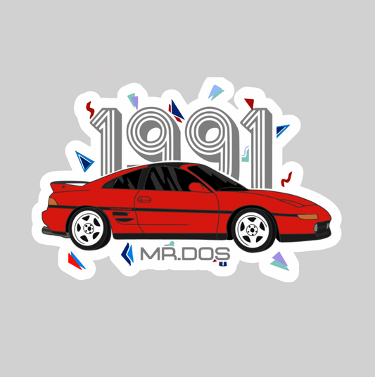 Mr. Dos Sticker