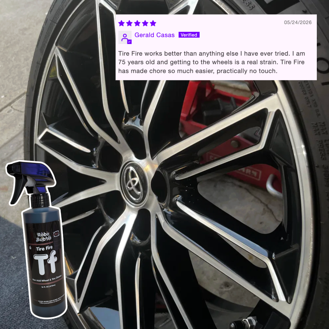 Tire Fire | Non Acid Wheel & Tire Cleaner